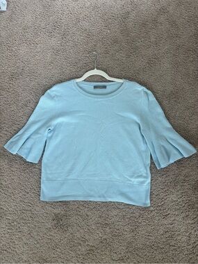 Oasis light blue top